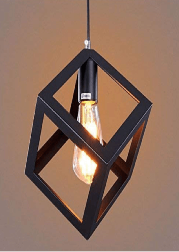SQUARE CUBICAL PENDANT LIGHT