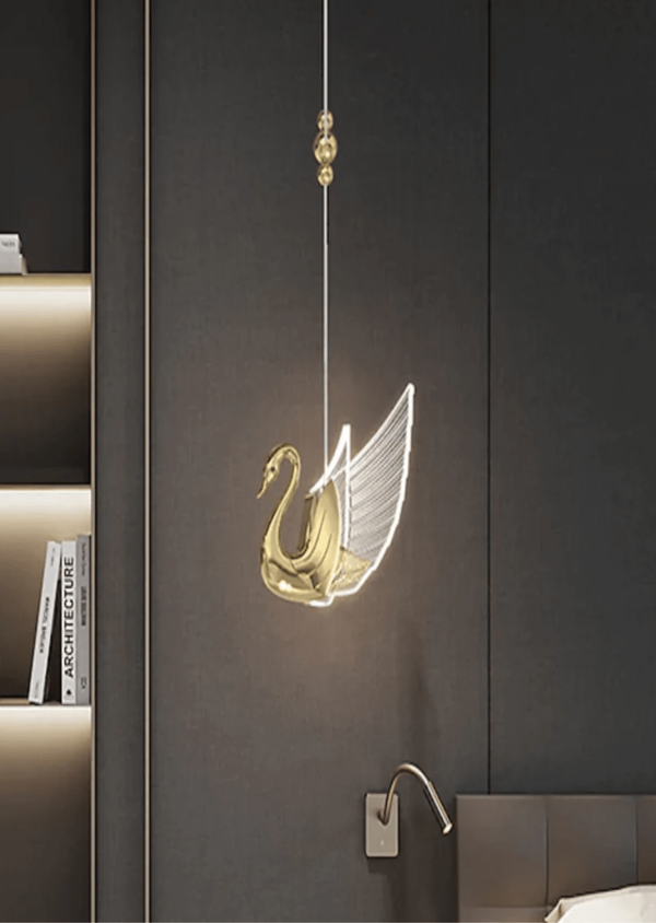 modern premium swan pendant lamp