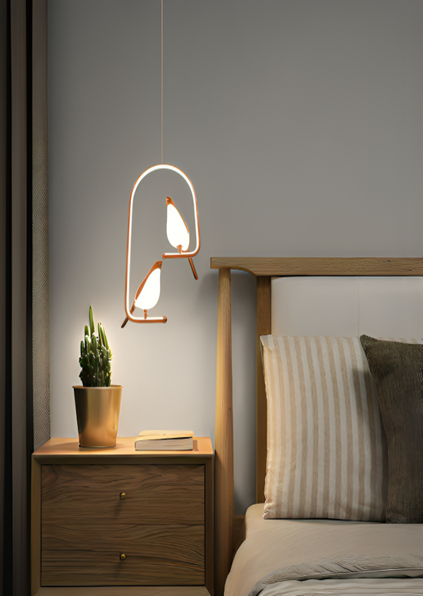 bird hanging lamp