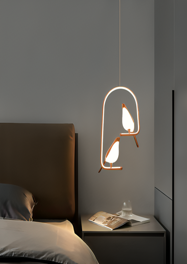 bird hanging lamp