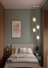 Double glass hanging light 119