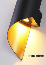 spiral wall light