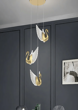 modern premium swan pendant lamp