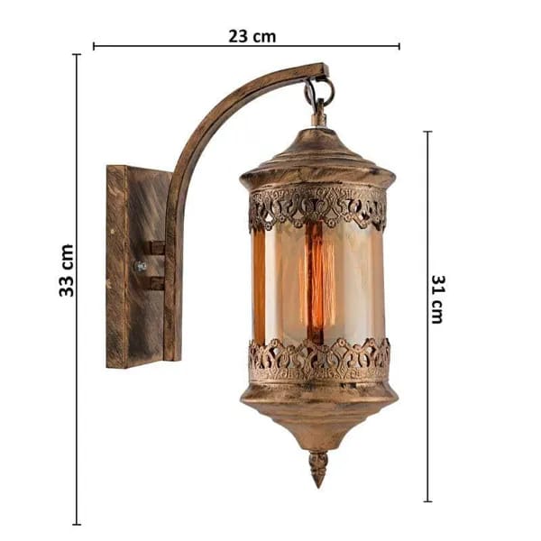 0099 antic wall light