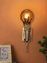 rustic wall light