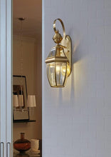 royal brass wall light