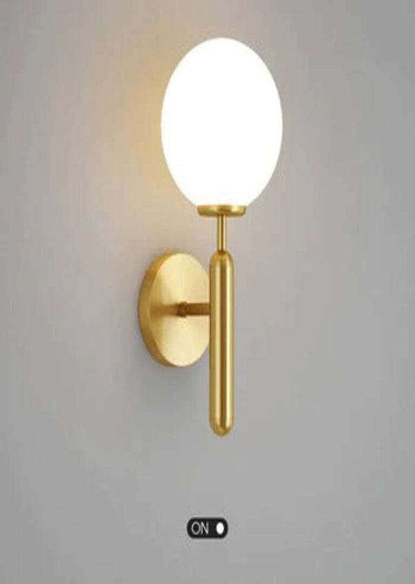 golden wall light