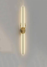 deer wall light golden