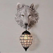 fox face 3d wall light