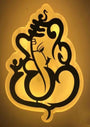 ganesha led wall lamp