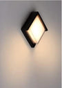 square cubical wall light