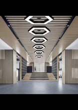 hexagon hanging light