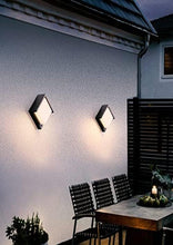 square cubical wall light