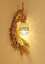 peacock wall light