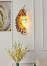 peacock wall light