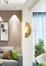 peacock wall light