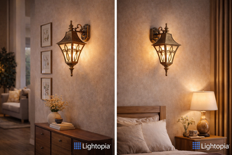Heritage Bronze Exterior Wall Light