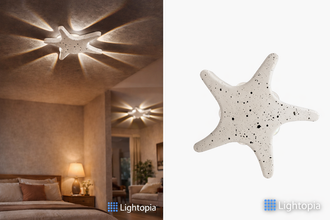 Starfish Outdoor Wall Light – Cast Metal LED Wall Sconce