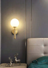 golden wall light